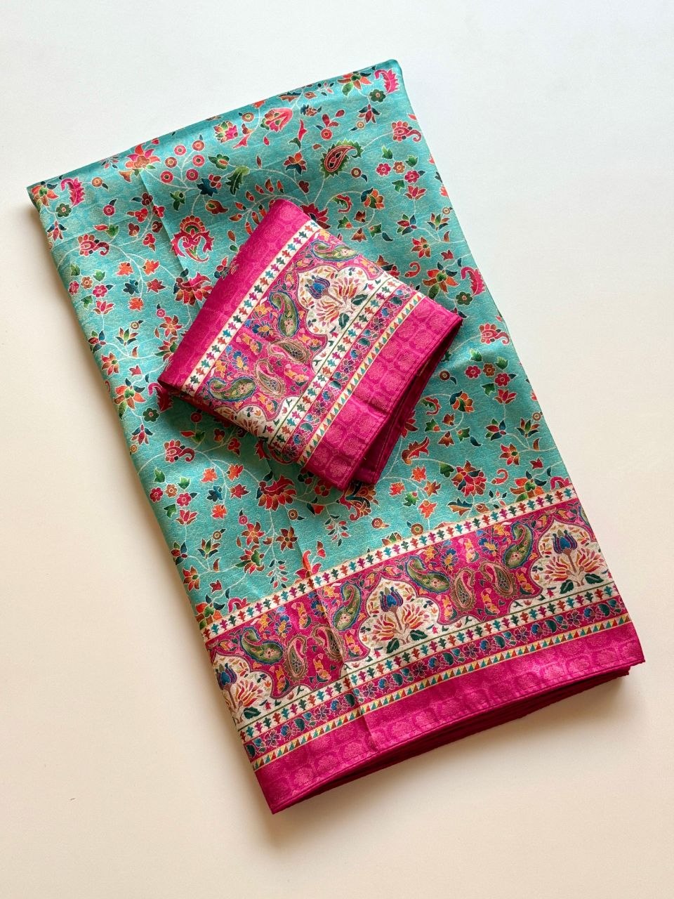 Elegant Pure Dola Jari Weaving Softy Silk Saree -OCEAN BLUE