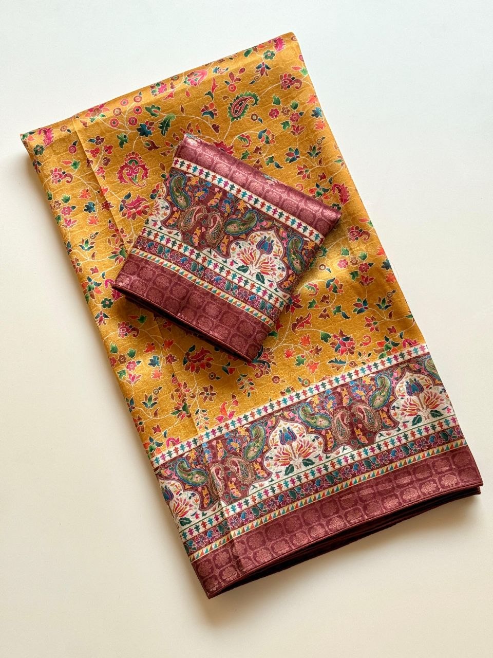 Elegant Pure Dola Jari Weaving Softy Silk Saree -YELLOW